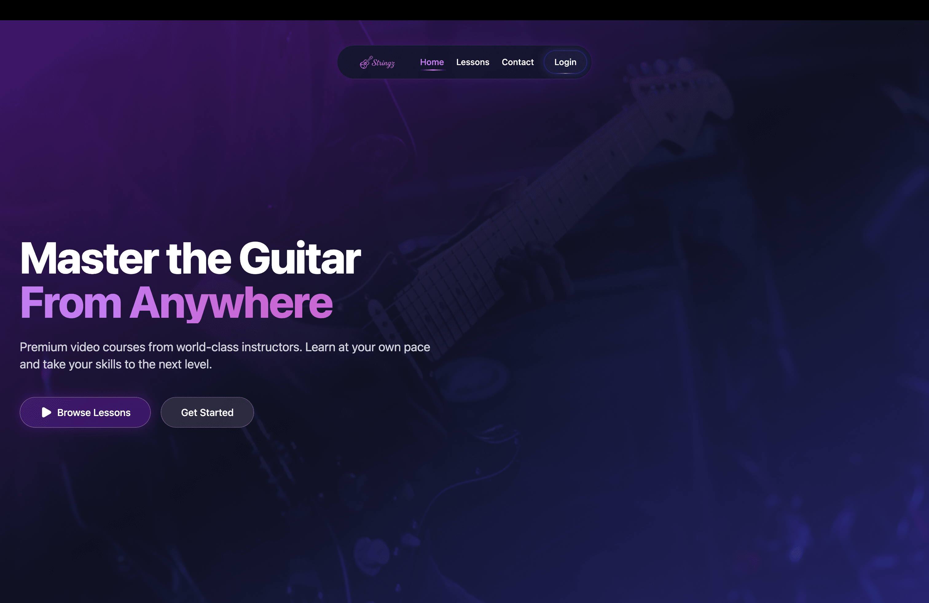 Stringz interface