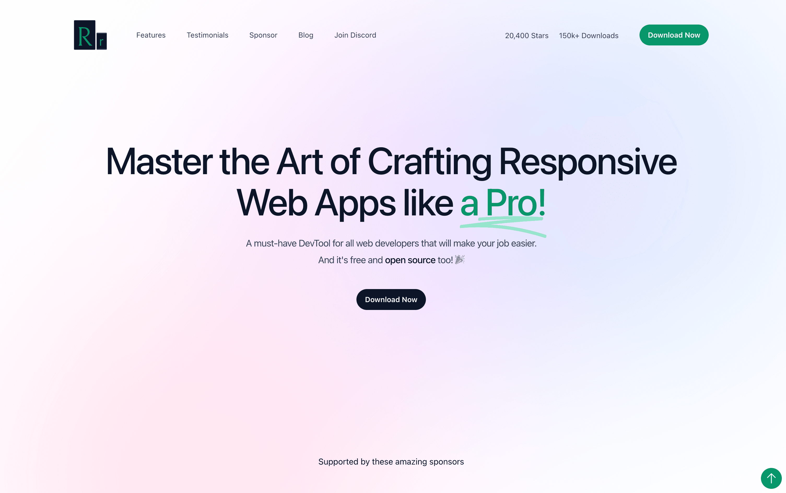 Responsively interface